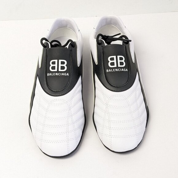 Balenciaga Zen Sneakers, White/Black, Men's 39 EU (US 6) - Picture 3 of 7